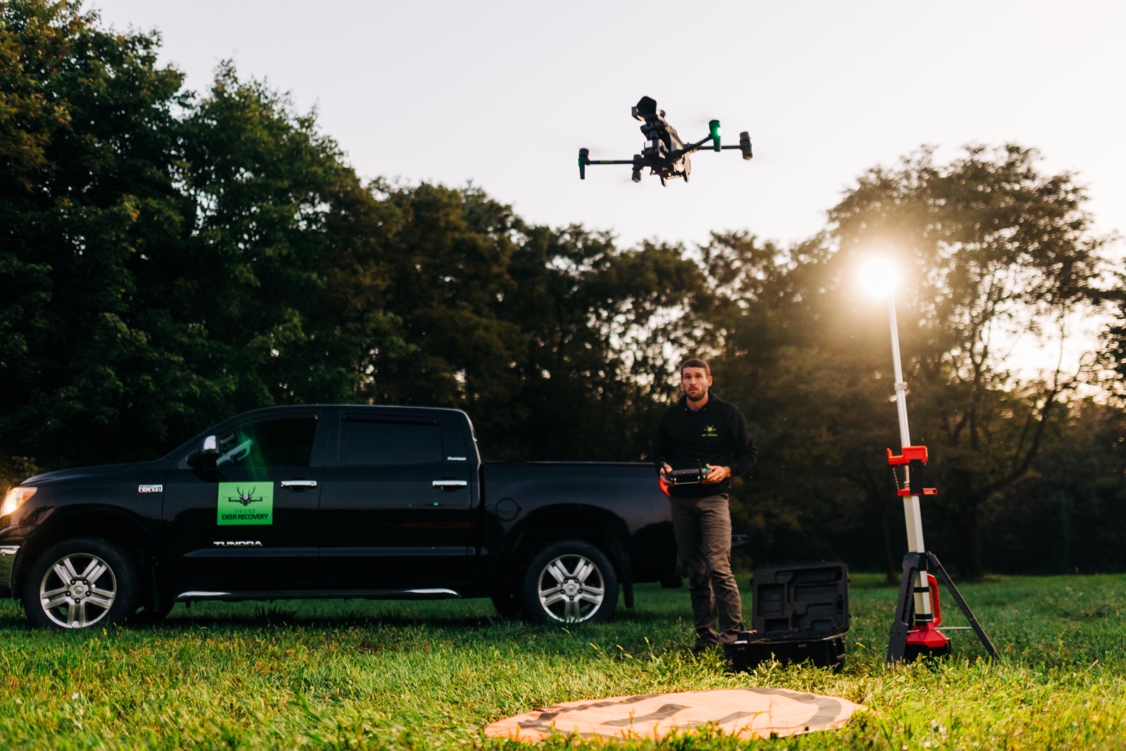 Drone Deer Recovery launch